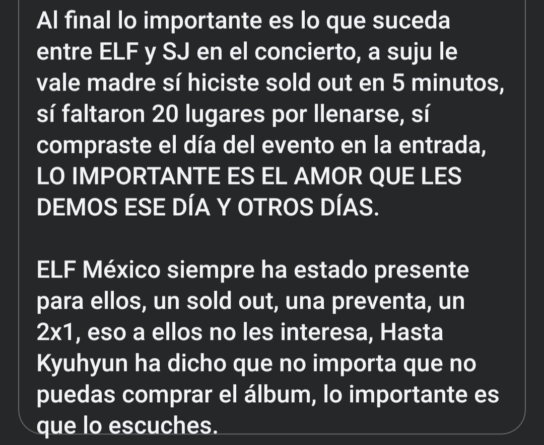Jjeelly15's tweet photo. La verdad...
#ELF_NO_COMPRA
#OCESA_OUT https://t.co/DqWCJzaOhF