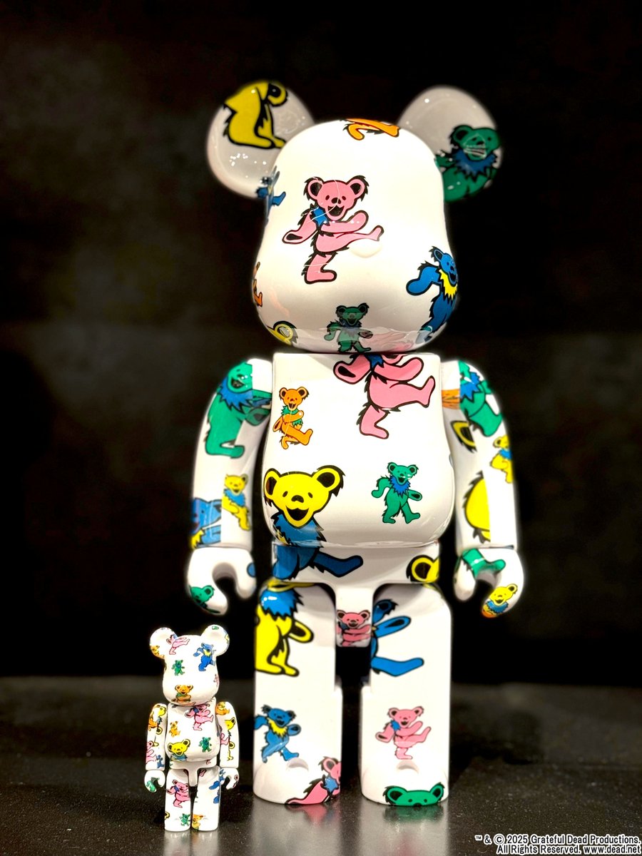 【project 1/6 Amazon店は引き続き営業中！ 】
現在1/6計画ではamazon.co.jpで、「BE@RBRICK
GRATEFUL DEAD 100％ &amp; 400％ (DANCING BEAR)」を出品中。その他人気商品も多数出品中！下記リンクよりご購入できます→amazon.co.jp/dp/B0B5D51XN4 #medicomtoy #メディコムトイ #bearbrick