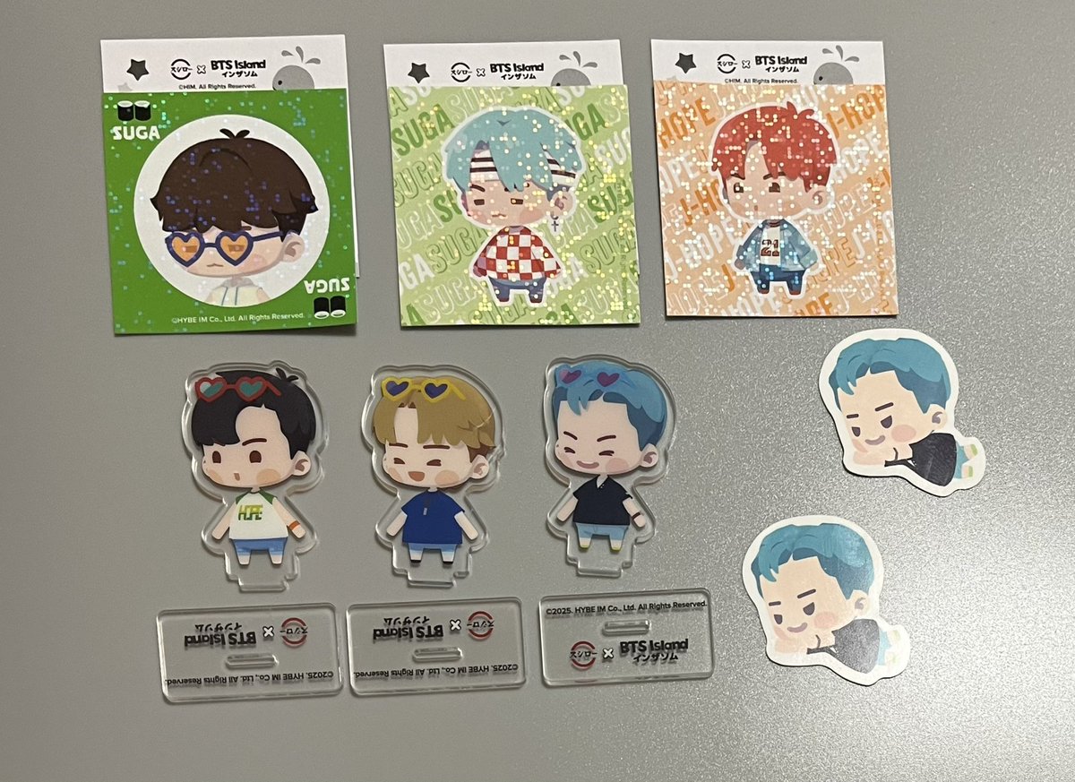 BTS スシロー インザソム 交換
BTS交換

譲　画像のもの

求　同種　テテ　V   グク

郵送にて交換、まとめての交換も大歓迎です。