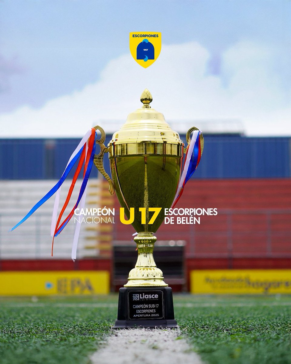 🏆 ¡Esto es de todos! 💙💛🦂🤩

👉🏼 ¡Que este semestre nos traiga mucha igualdad, honradez y constancia en nuestro diario vivir!

¡Vamooos, Familia Escorpiones! 🏗️ ¡Sigamos construyendo historia con estos colores! 💙💛

¡Escorpiones, es Belén! 🏆 🦂