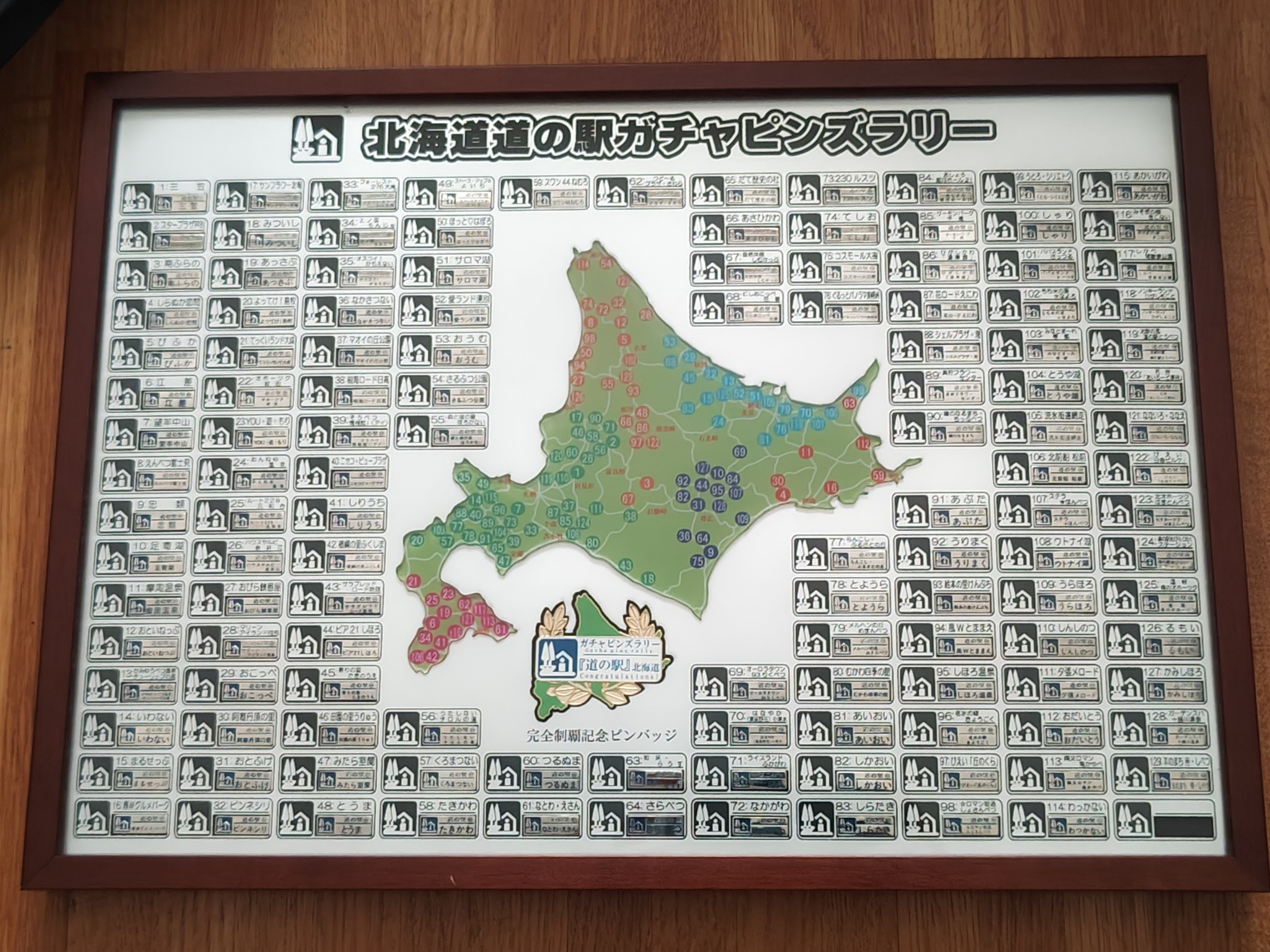 北海道　道の駅　ガチャピンズラリー2020コンプリート 北海道 道の駅 ガチャピンズラリー2020コンプリート - メルカリ