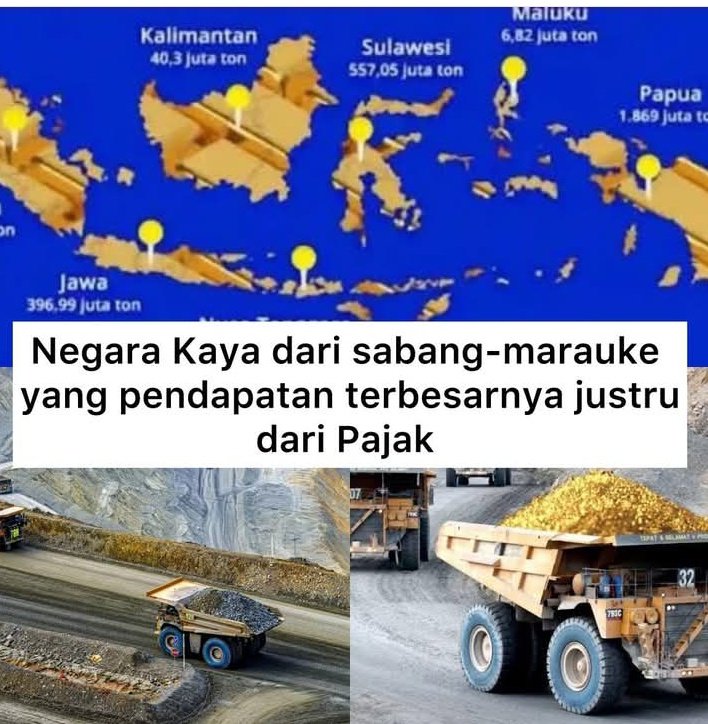 Tambang banyak, tapi faktanya pendapatan terbesar negara kita itu dari PAJAK 😱😱

Hasil tambang kemana ya?