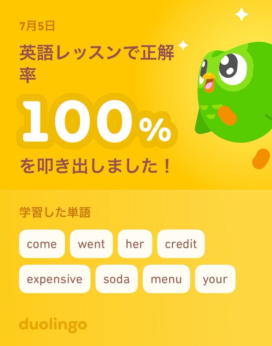 Duolingoで英語を学習中だよ！ゲーム感覚で気軽にできるDuolingoで一緒に学びませんか？