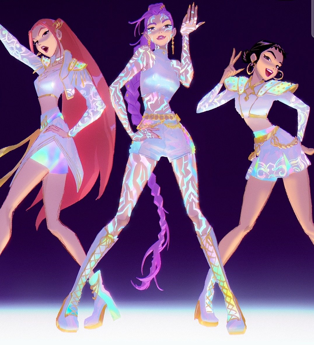 Huntrix girlies 💓