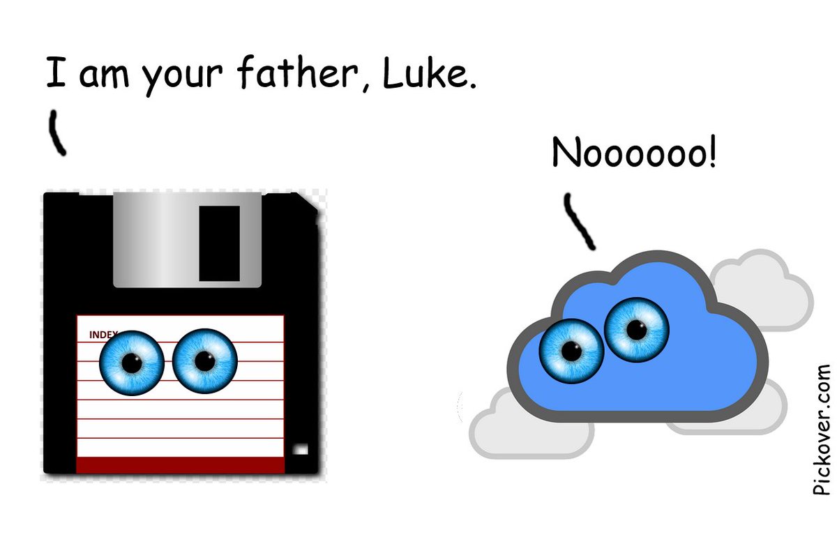 Computing storage humor.