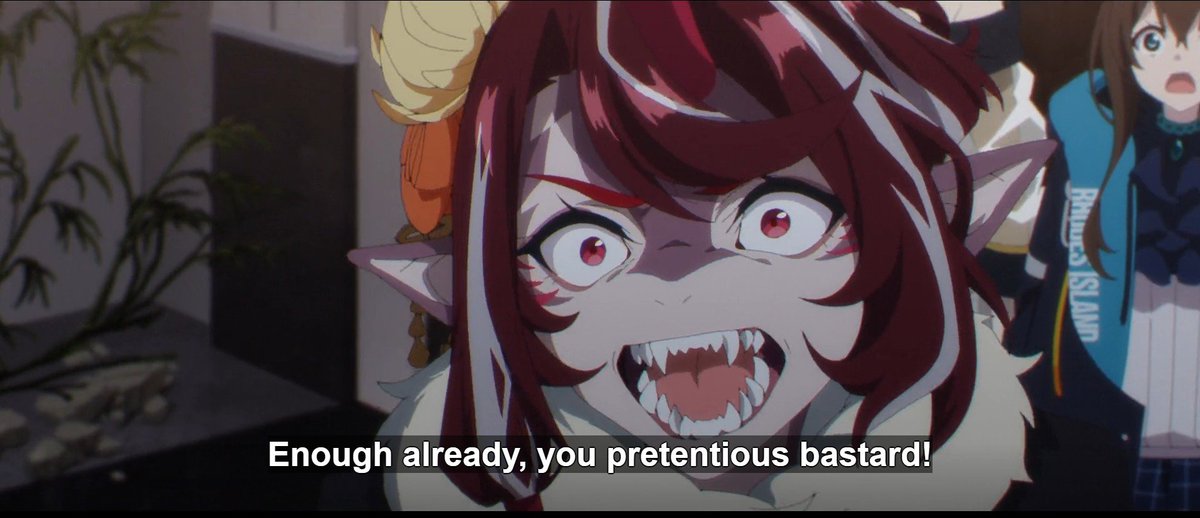 Fumizuki looks like she's ready to throw hands against Wei 🥶