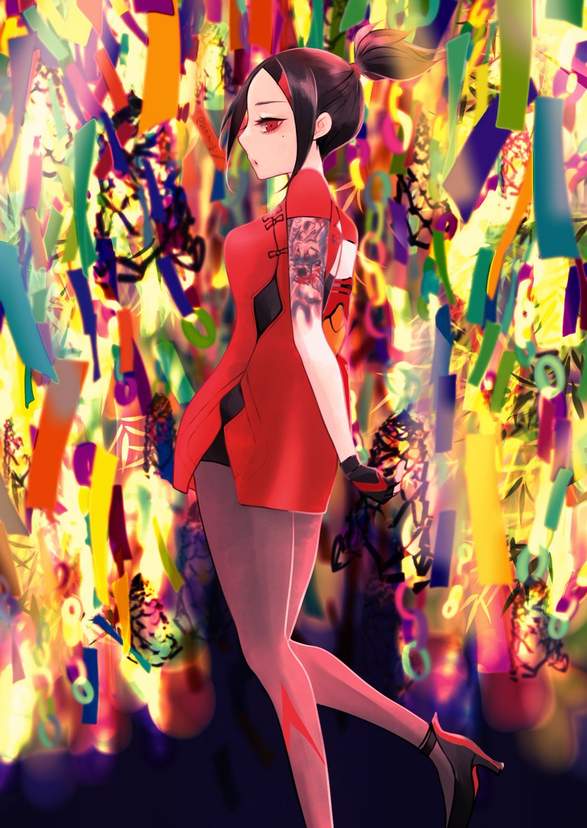 七夕Demi🎋 🏮
#FortniteFanArt 
デミやっぱりいいよね～！！！