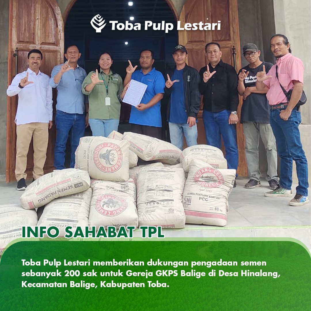 tobapulp_id's tweet photo. TPL JAYA!
Hai Sahabat Toba Pulp Lestari,
Yuk, kita intip sejenak rangkaian kegiatan menarik kami selama sepekan terakhir!
https://t.co/wtw62TTrtZ
#TPLJaya
#TPLHadirBerkontribusi
#LifeatTobaPulpLestari
#GoodForCommunity
#GoodForCountry
#GoodForCompany
#InfoSahabatTPL https://t.co/Rvu6Ur4qNV