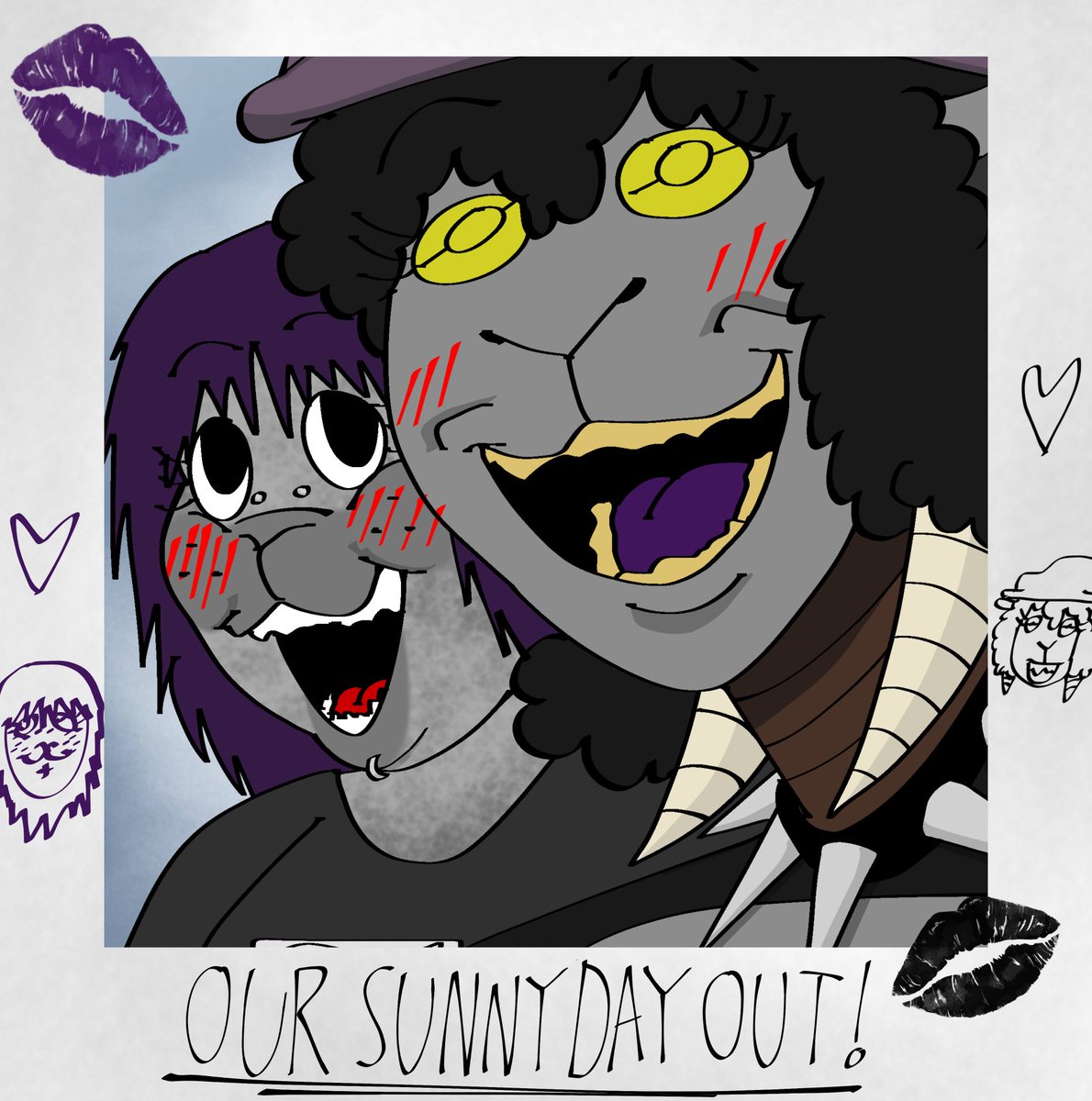 witchseal's tweet image. Picture of us!! 
#TheWaltenFiles #selfship #yumetwt