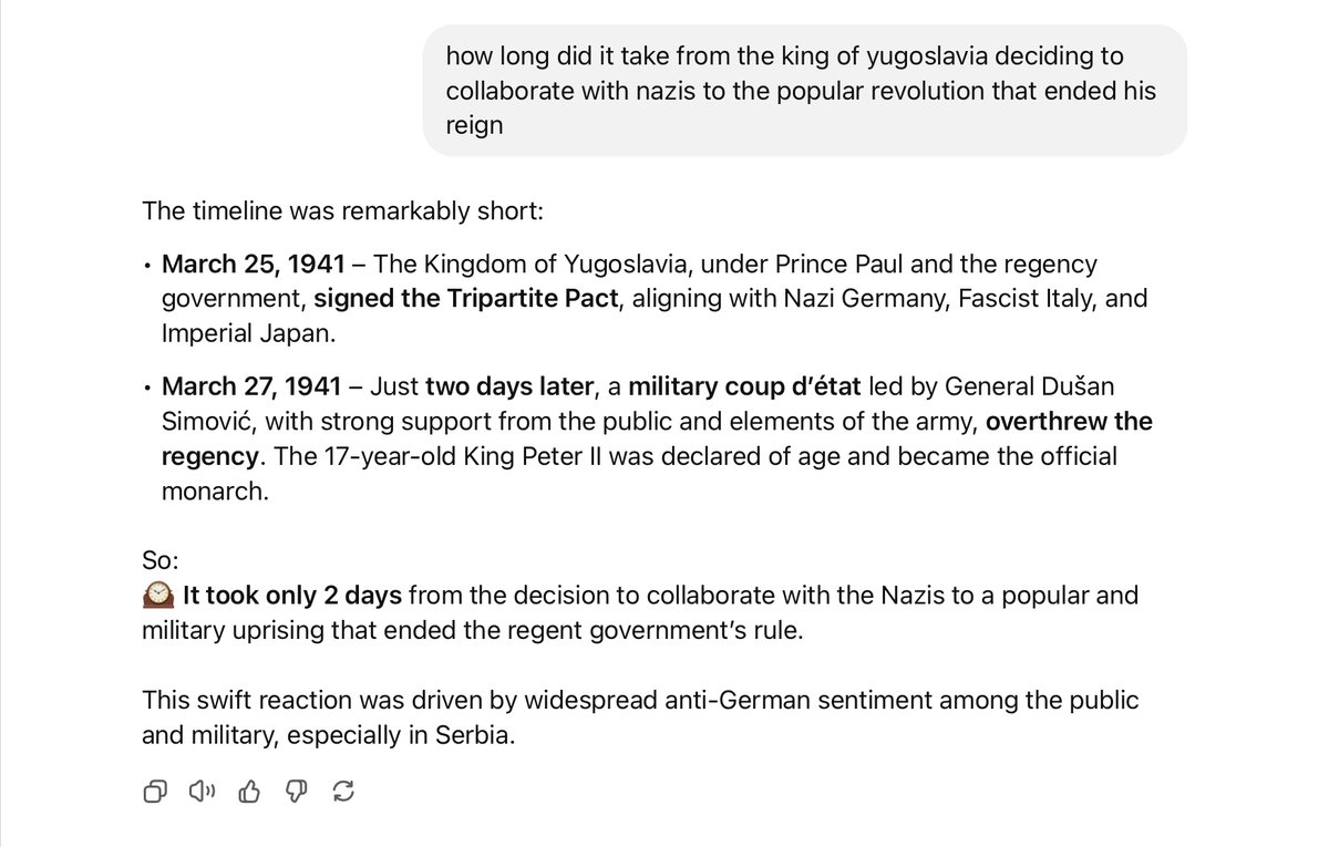This is probably the coolest bit of history from my neck of the woods. 2 days from fascism to revolution.