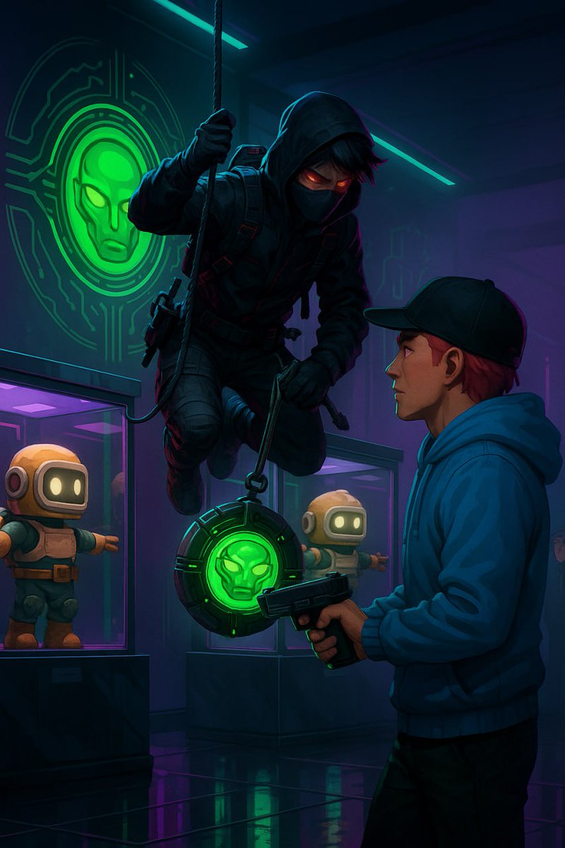 mikeox84's tweet photo. They're relics of the SpaceJunk resistance symbols of who fought, who risked, and who earned their place.

🔒 Protect your rank.
🧠 Know the lore.
💥 The galaxy’s watching.

#SpaceJunk #ScavengerNFT #NFTLore #DigitalArtifacts #Web3Heist #NoFakeRanks https://t.co/FaqeWRHlMa