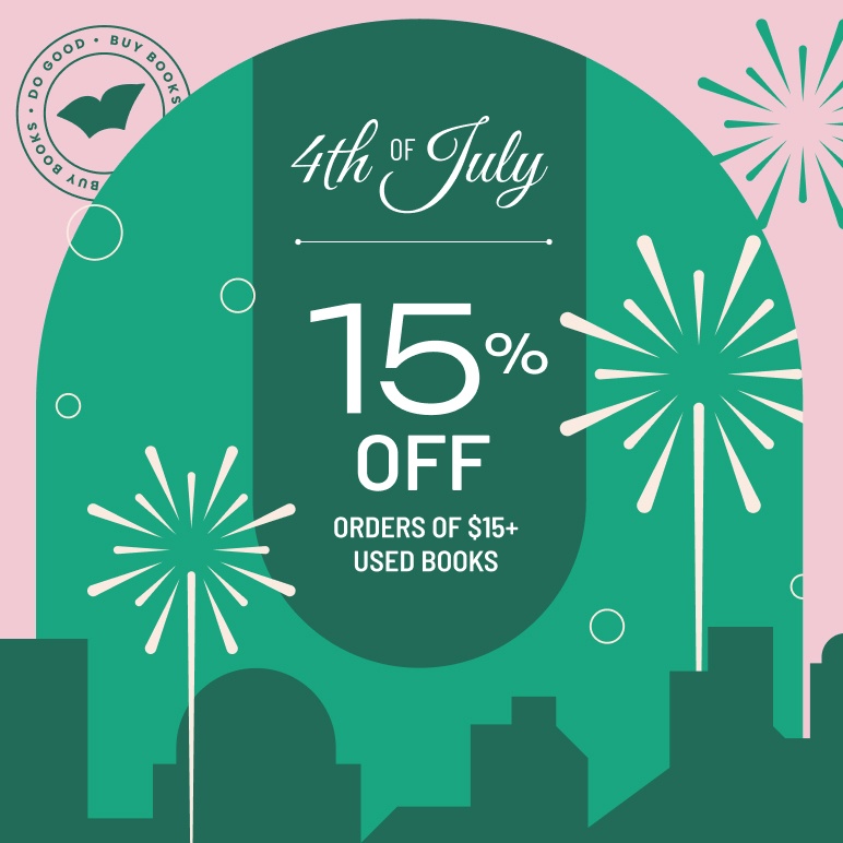BWBooks's tweet image. Don’t let the fireworks fade without one last bookish bang! 🎆📚⏰
Our 4th of July Sale ends tonight at 11:59 PM EST. 15% off $15+ used book orders with no code needed.
🛒 → bit.ly/BWBReads
#lastchance #fourthofjuly #booksale #freedomtoread #usedbooks