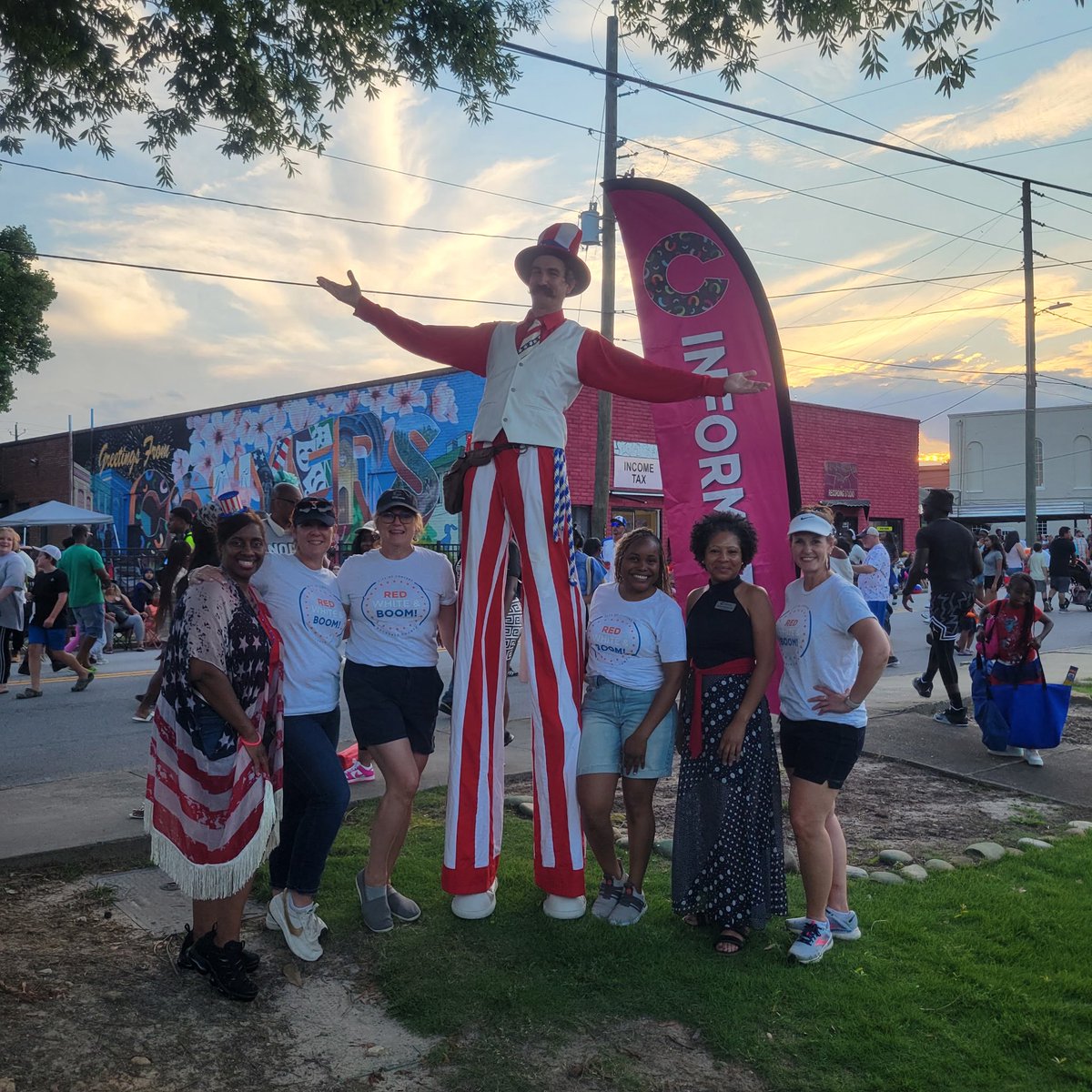 CityofConyersGA's tweet photo. We’re reminiscing about last night’s fabulous Red, White &amp; Boom in @OldeTownConyers! Thank you to our partners @RockdaleGov for making the event possible. The atmosphere, entertainment, energy, food vendors, sponsors &amp; fireworks were electric! 
Happy Independence Day!🎆🇺🇸💥 https://t.co/50hvw85Fyd