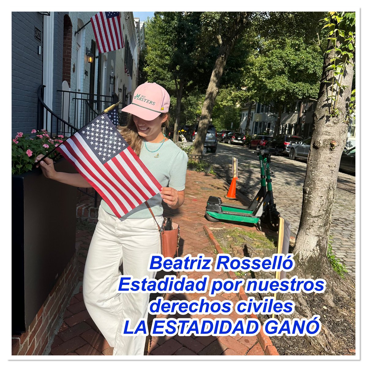 delegates51's tweet image. From the states…
Statehood is the chance to be part of the decisions making of our Nation.
Angel, Louisiana
Demayo, Lousiana
Beatriz, Virginia
LA ESTADIDAD GANÓ