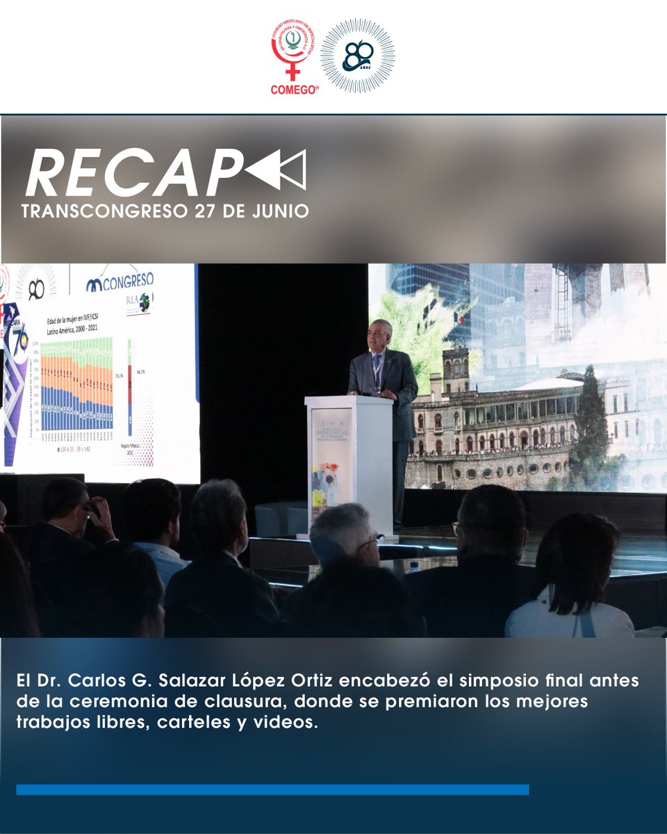 COMEGOAC's tweet image. El último día del Congreso estuvo marcado por una participación entusiasta en los cursos transcongreso, conferencias y simposios de cierre, con la presencia de más de 2000 congresistas registrados que acompañaron cada actividad con gran interés
Nos vemos en el 30 Congreso COMEGO!