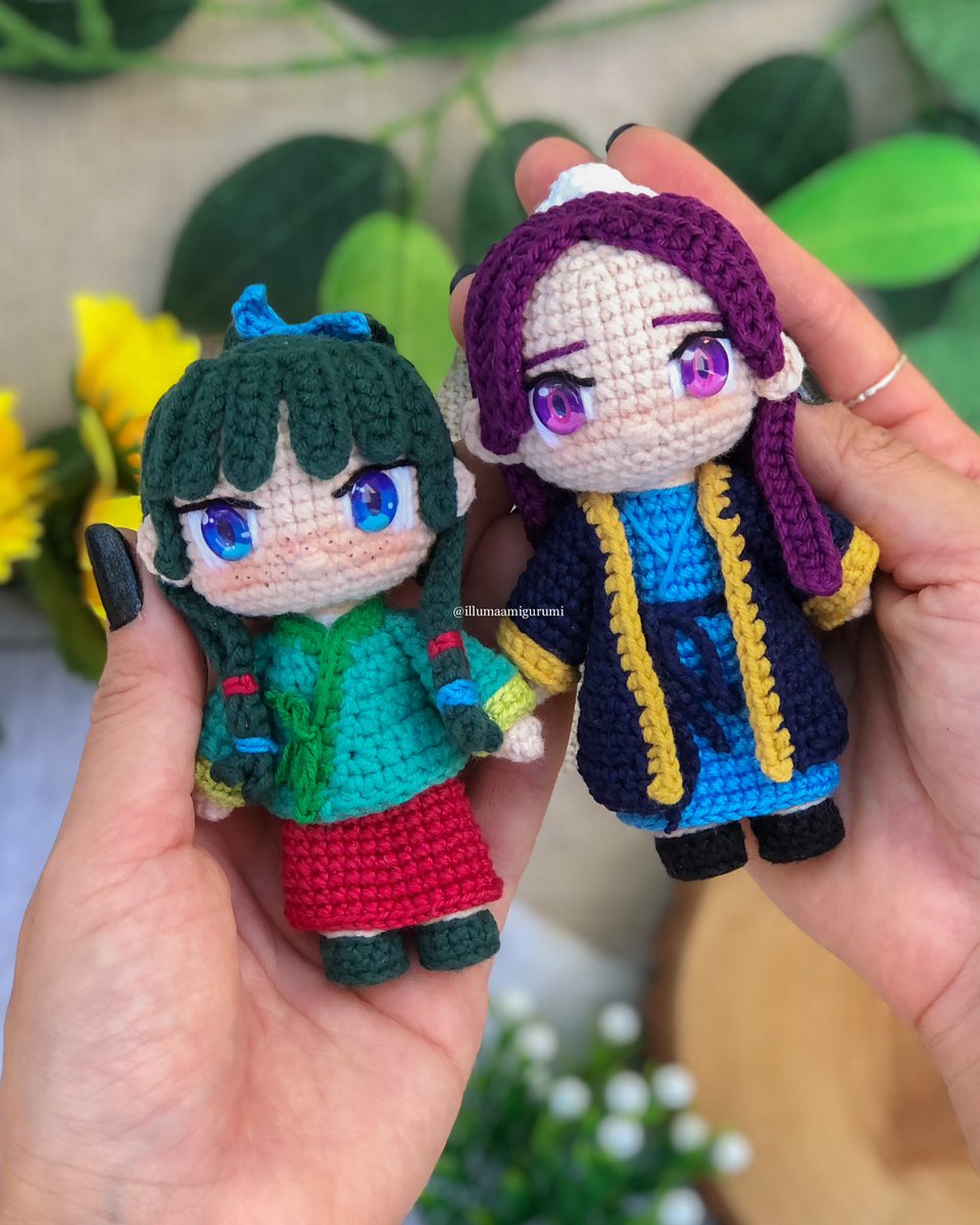 illumaamigurumi's tweet photo. Quem quer levar esse casalzinho pra casa?

R$200 + frete ou separados R$110

Pode ser colocado mosquetão pra chaveiro OU vão na base de acrílico https://t.co/fG6waOAHUQ