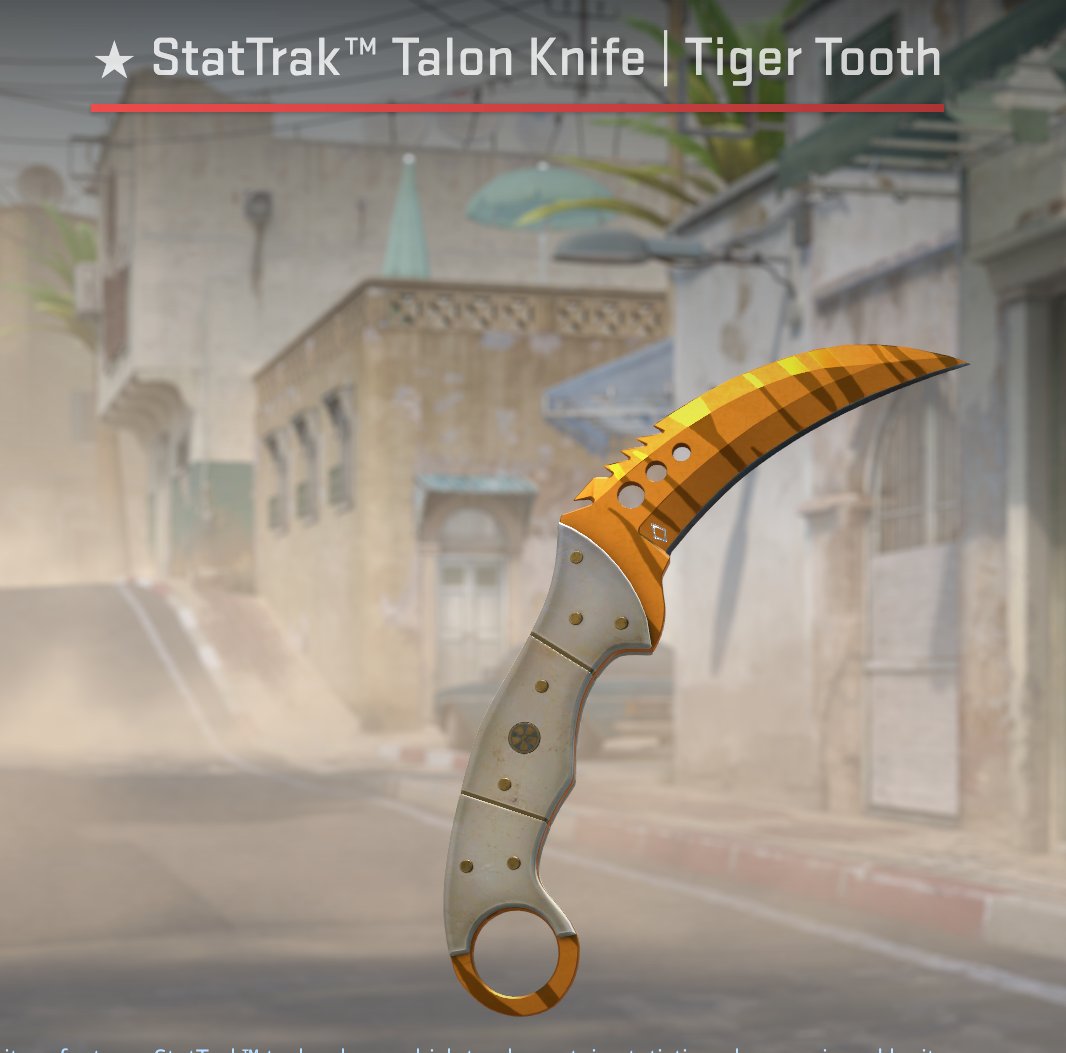 I did it for America.

ST FN Talon Tiger Tooth :)