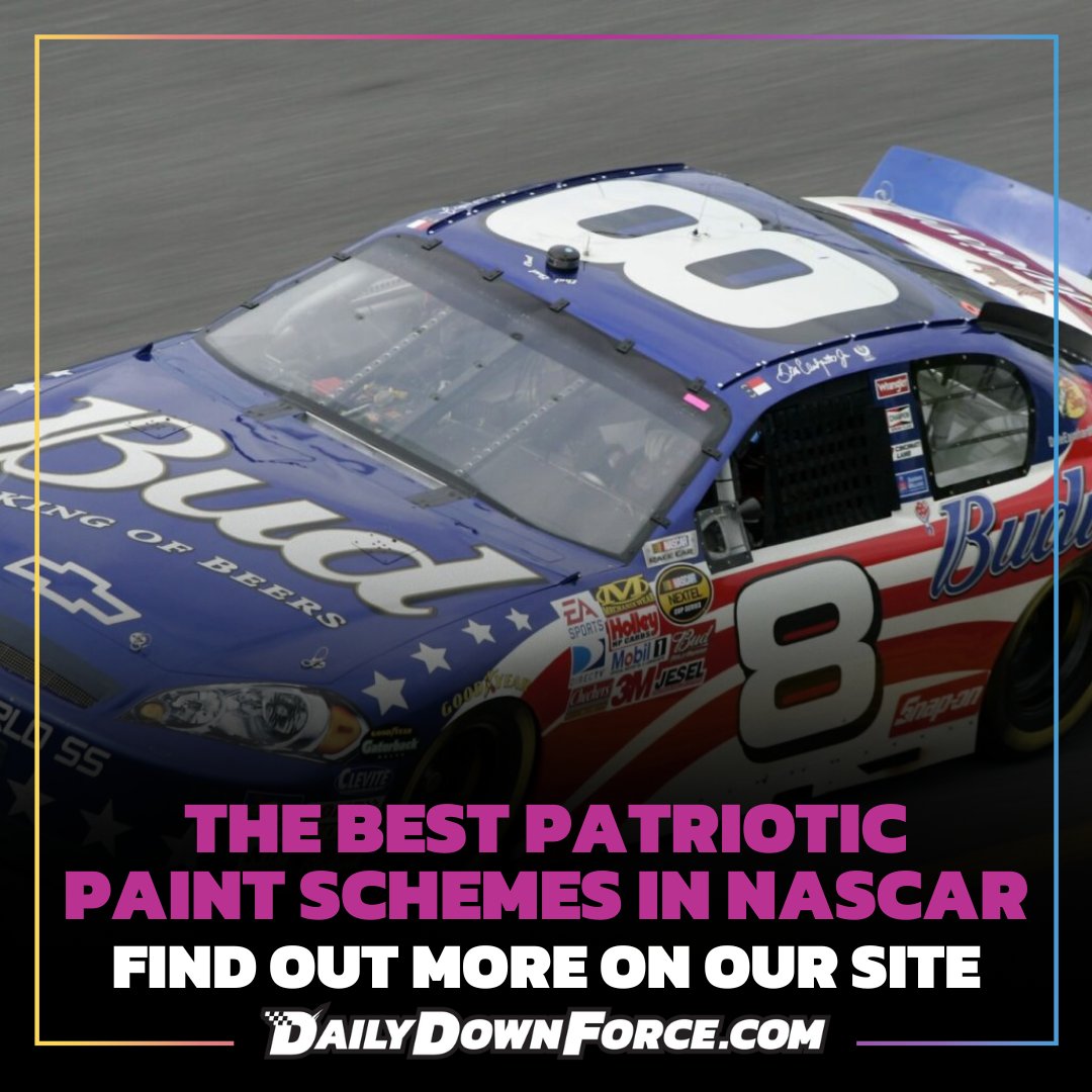 What is your favorite patriotic paint scheme in NASCAR history? We've listed some of the best on The Daily Downforce

dailydownforce.com/the-best-patri…