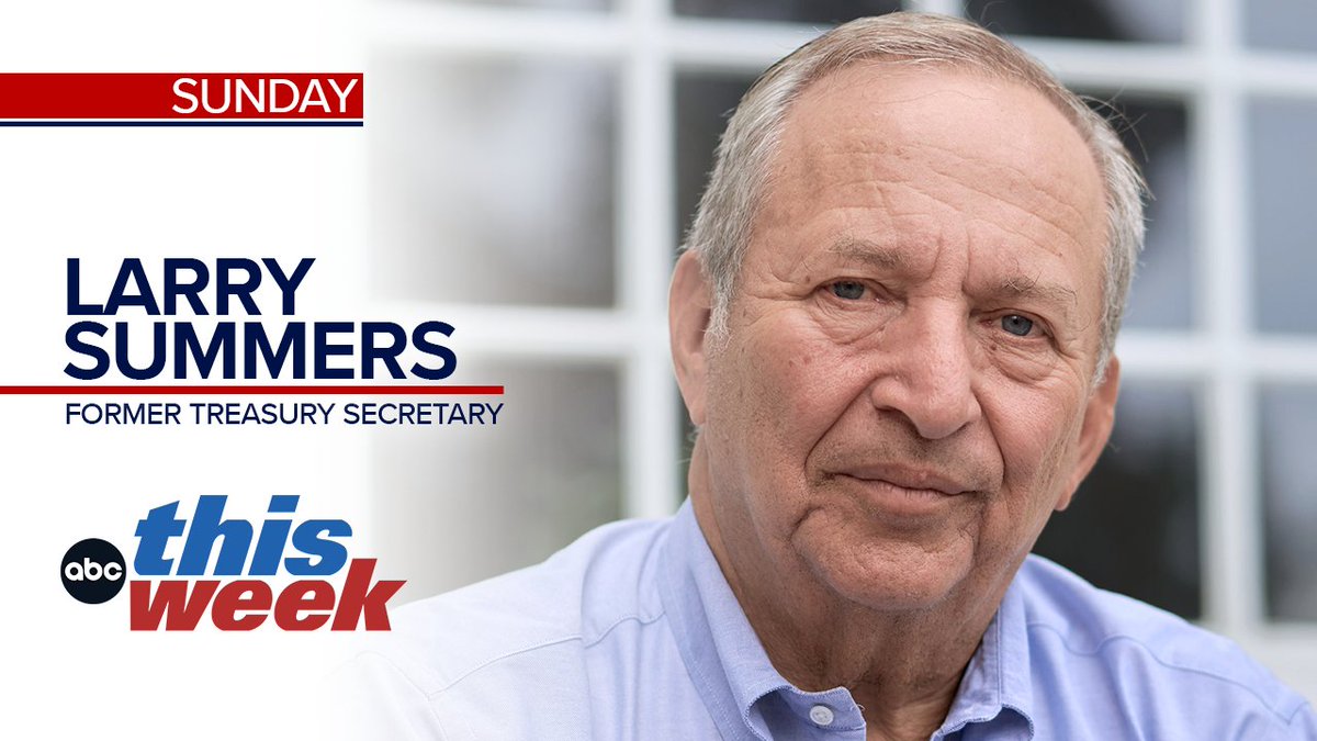 SUNDAY:  After the successful passage of President Trump’s megabill, George Stephanopoulos interviews former Treasury Secretary <a href="/LHSummers/">Lawrence H. Summers</a> about the potential economic impact of the legislation. <a href="/ThisWeekABC/">This Week</a> abcnews.link/7D7KIvJ
