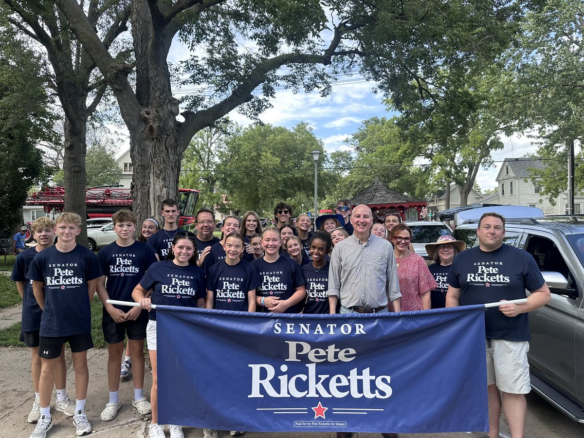 PeteRicketts's tweet image. No better place to spend Independence Day than Seward, Nebraska – America's Official Fourth of July City!