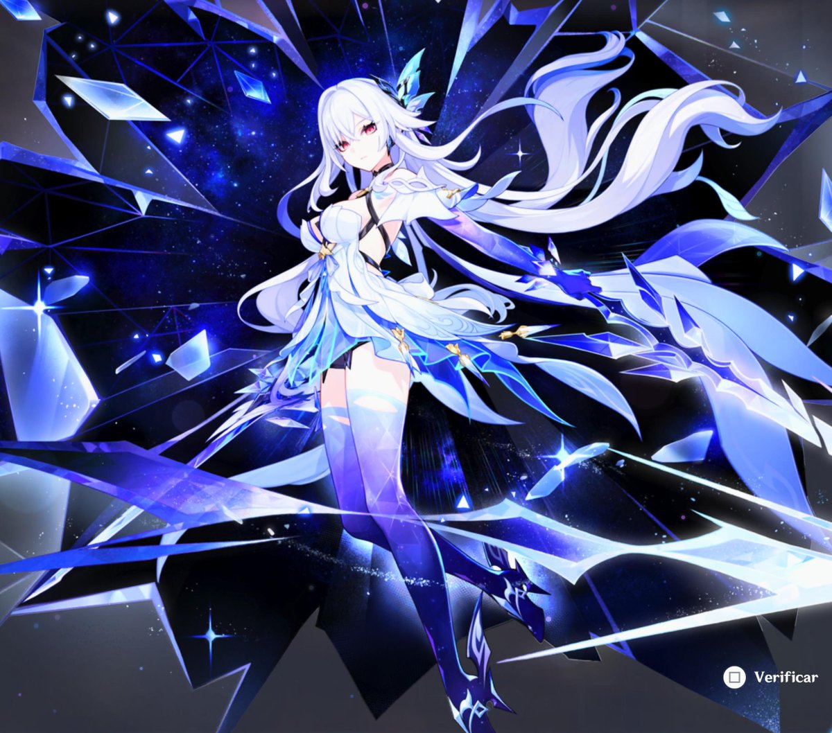 Quase 80 tiros e veio a Skirk. Minha terceira personagens 5 estrelas no Genshin Impact.