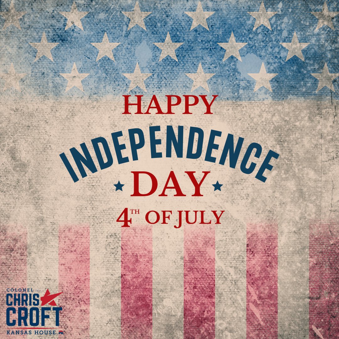 Wishing you and your family a wonderful 4th of July! #ksleg