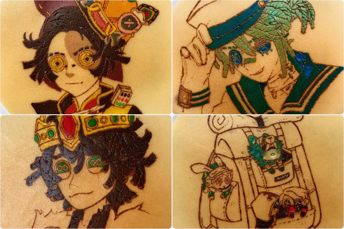 Osyarotto08's tweet image. 7th Anniversary⟡.·*.
第五人格7周年おめでとう🎉🎊㊗️

 #IdentityV #第五人格 
 #pancakeart #レジン