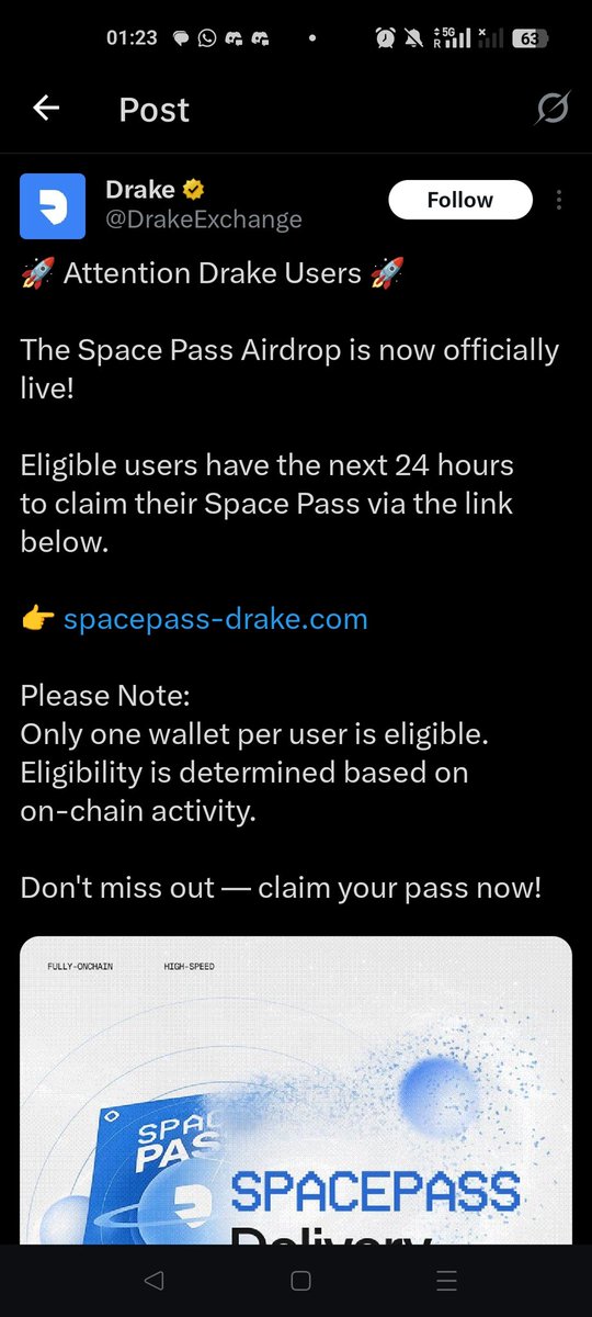 Drake Exchange has just been hacked, don't click on this link