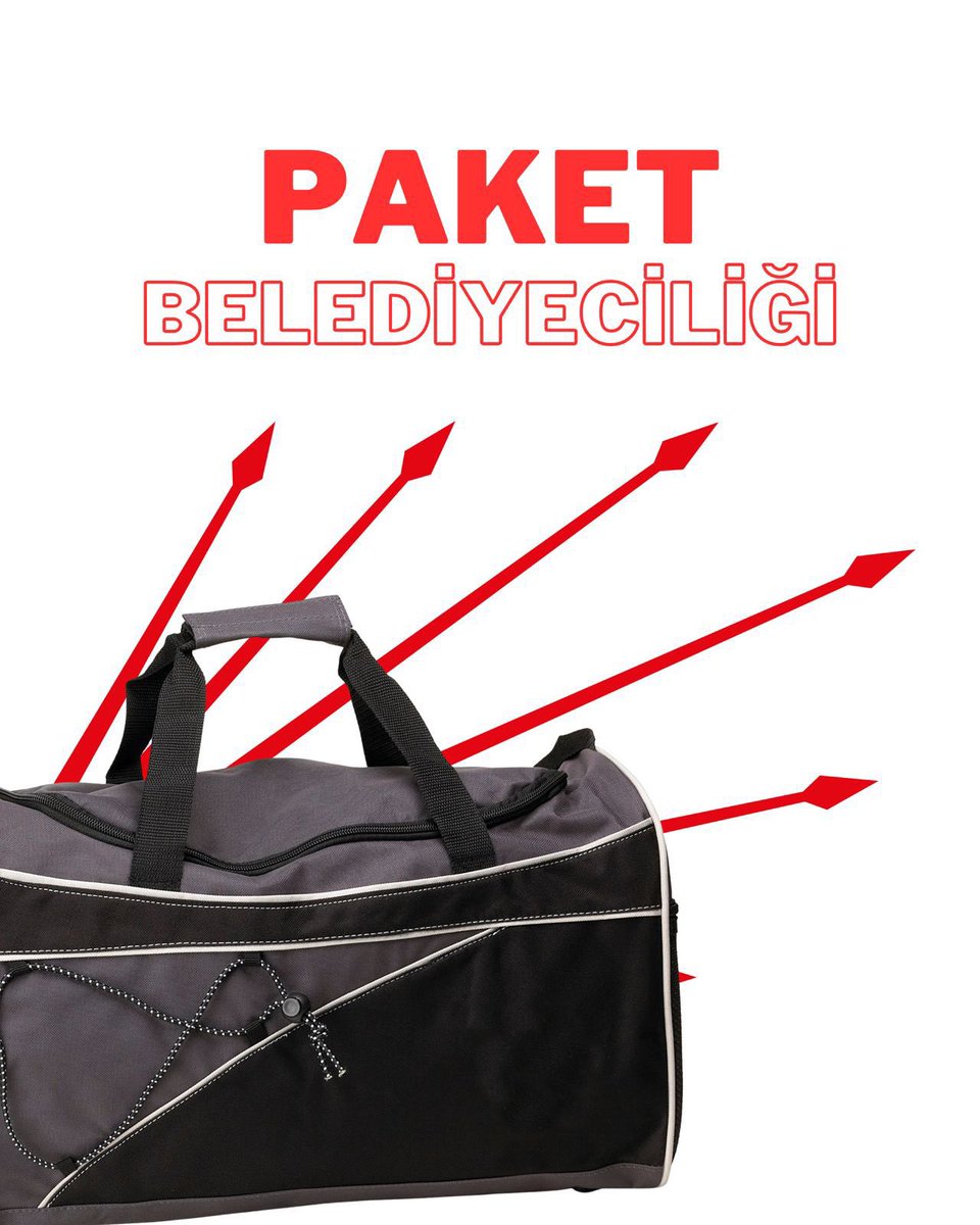 Paket Belediyeciliği.

#HırsızlıkiçinCHP
#KutuKutuCHP