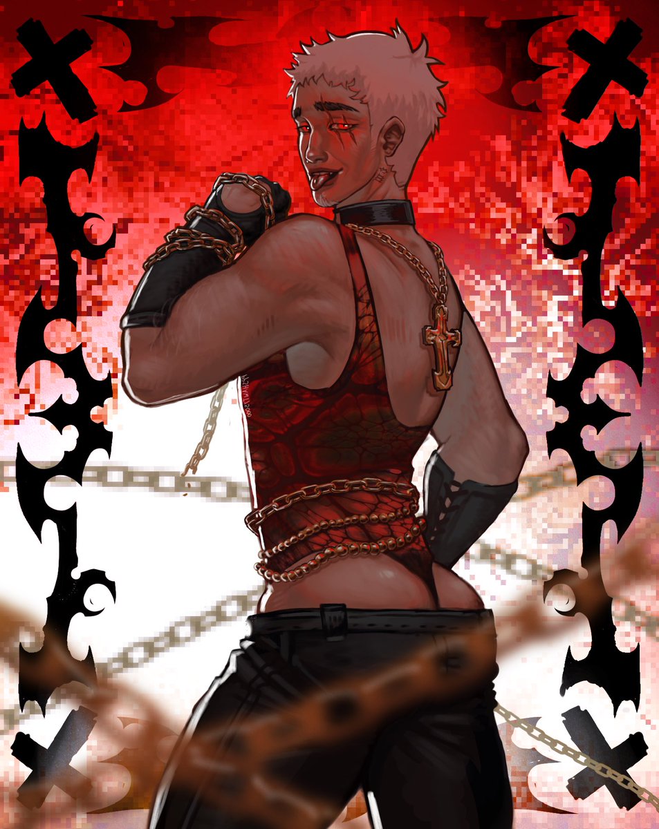 First #artfight2025 ATTACJ AAH starting off this year only slightly horny
Character belongs to Cha_draws (on af)