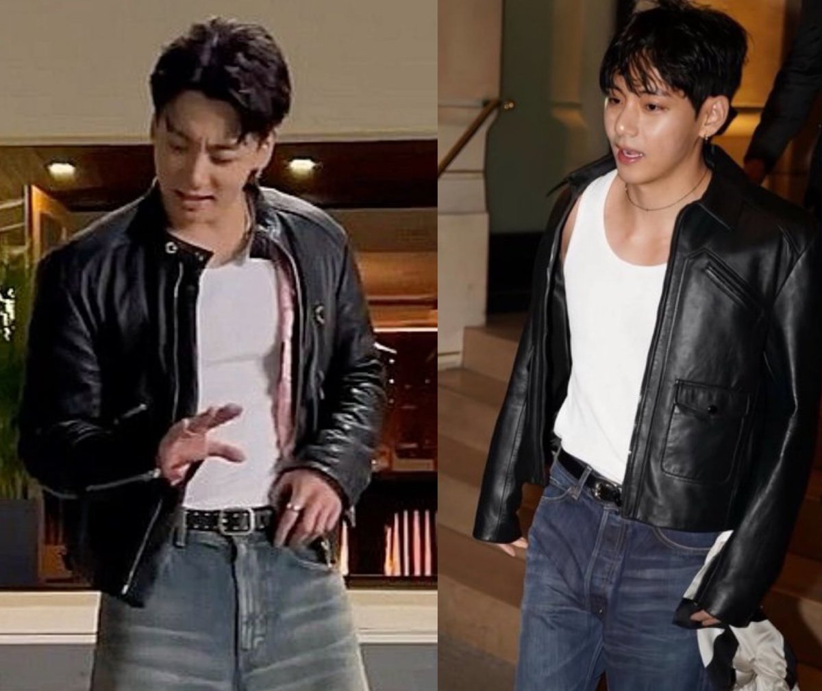 jungkovtae's tweet image. ARE THEY DATING????????