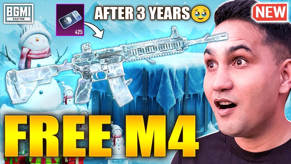 WE GOT GLACIER M4 IN BGMI #pubgmvip 

watch here: youtu.be/3KqpFDOVJIs?si…