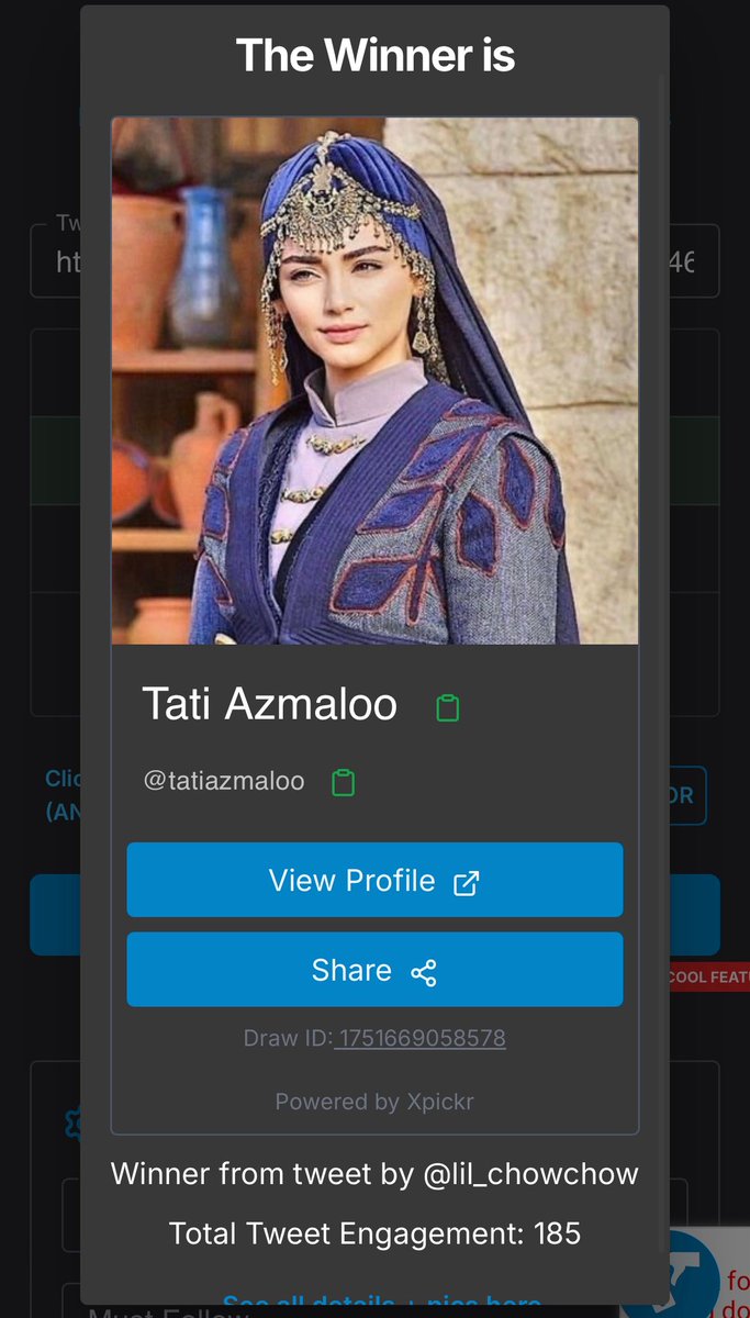 ChowChow (@lil_chowchow) on Twitter photo 💎 Congratulations <a href="/tatiazmaloo/">Tati Azmaloo</a> 💎
YOU WON THE $25 GIVEAWAY DM ME TO CLAIM YOUR PRIZE!
HOPE YOU ALL HAVE A GREAT FOURTH 🎆 💎 Congratulations <a href="/tatiazmaloo/">Tati Azmaloo</a> 💎
YOU WON THE $25 GIVEAWAY DM ME TO CLAIM YOUR PRIZE!
HOPE YOU ALL HAVE A GREAT FOURTH 🎆