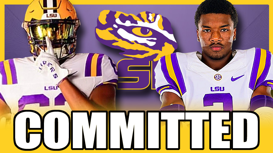 DOUBLE BOOM!

LSU landed two big-time commitments from 3-star safety Isaiah Washington (Haynesville HS, La.) and 4-star OT Bryson Cooley (West Jones HS, Miss.)!

Click on the link below and get a chance to know them!

WATCH: youtu.be/qs9_Khqusac?si…