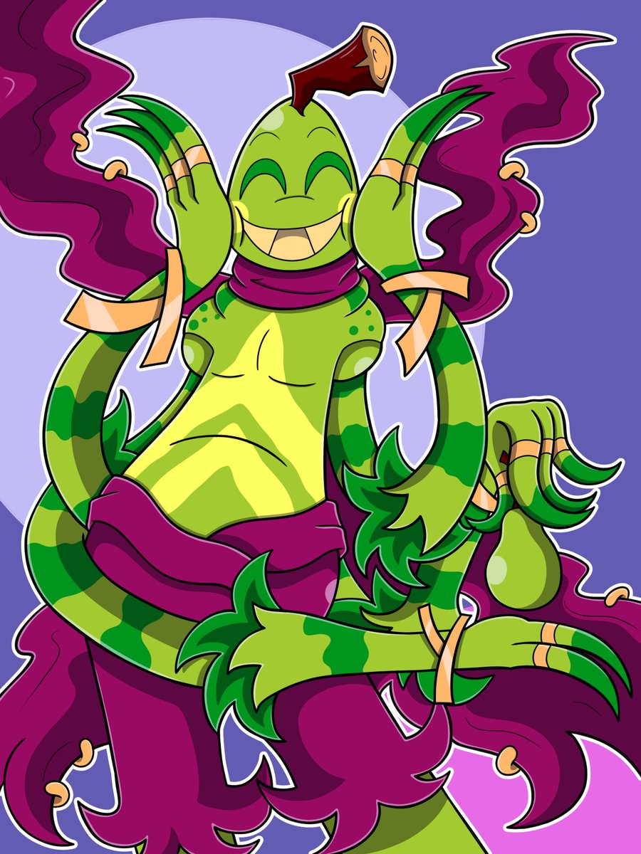 SOScomics's tweet image. New Art Attack for @suraiyalangrood and her character, Pearrisimo. #art #artfight2025 #artfightteamfossils