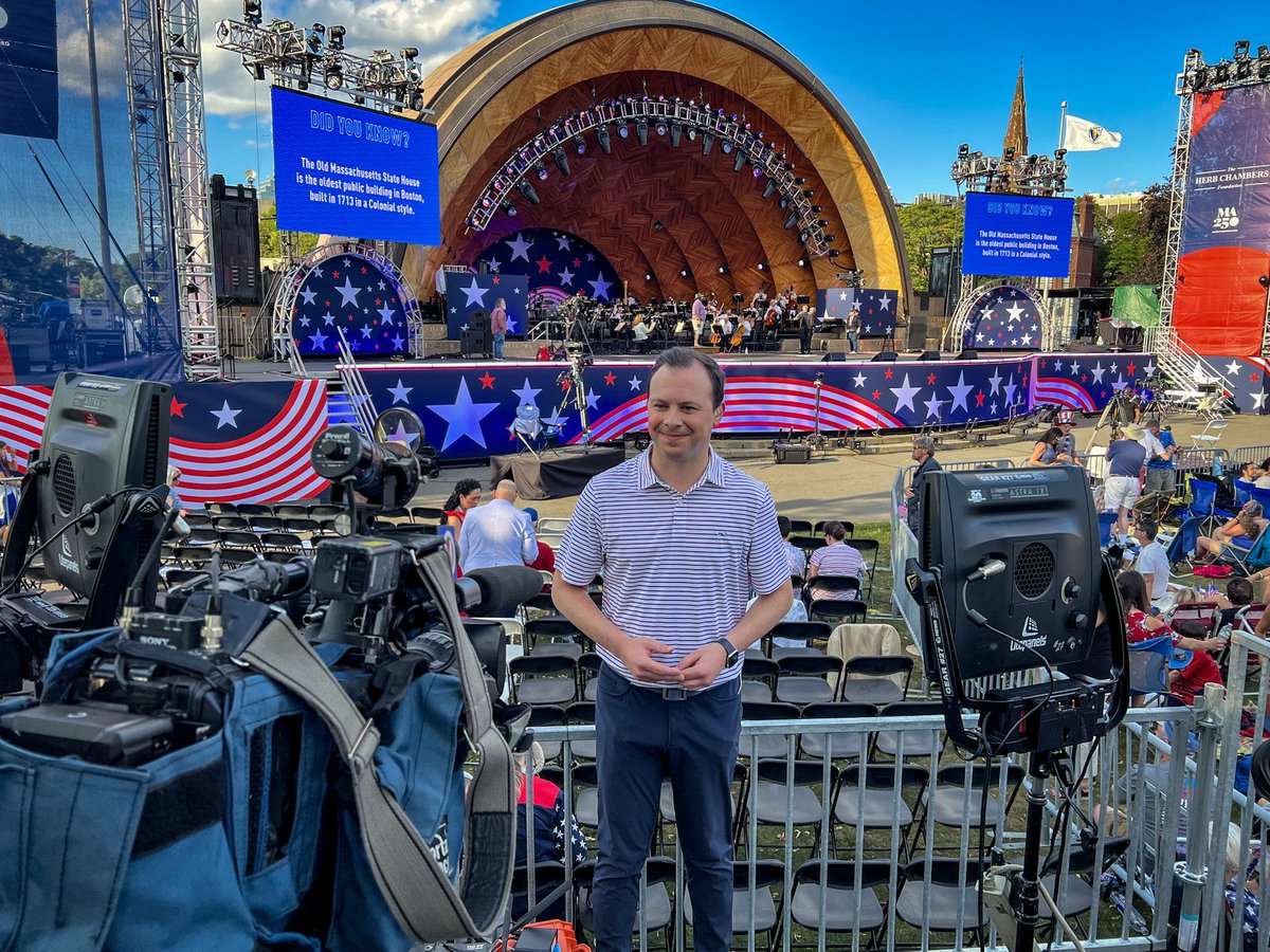 Live on the Fourth of July for <a href="/7News/">7News Boston WHDH</a> 
🎆 🇺🇸
