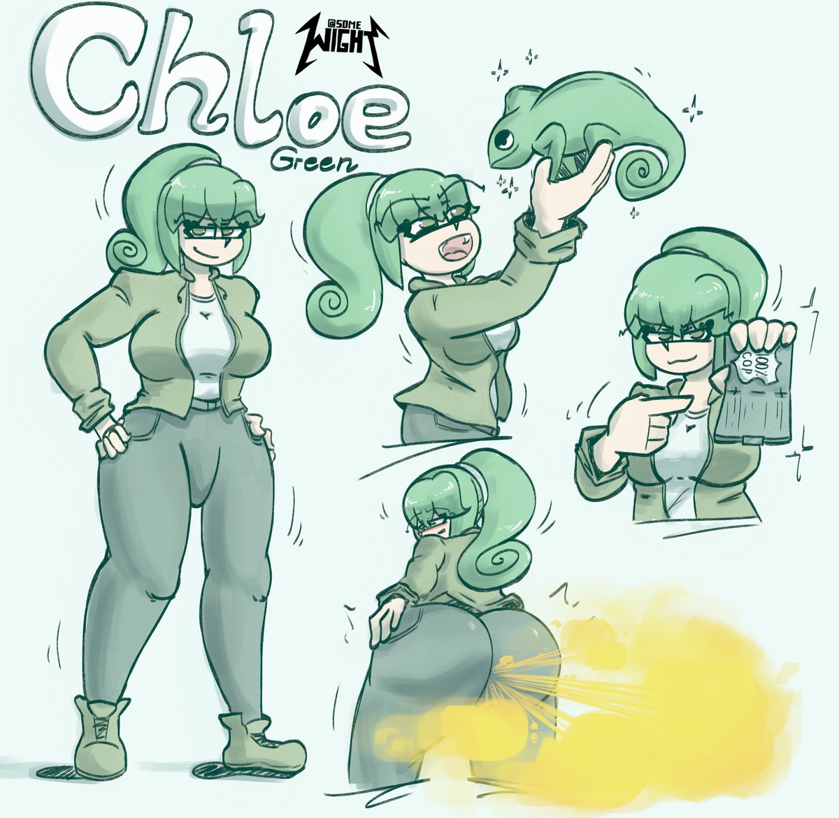 3k lads! As promised, here's my OC. I don't like words so I just drew some stuff about her. Be nice to her and I might follow up with a fartwork.

As a bonus reveal: I'm Polish. Do what you will with that information.