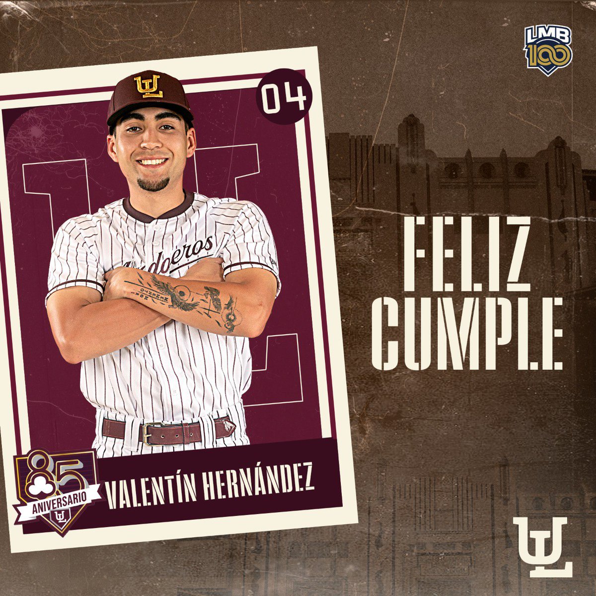 AlgodonerosUL's tweet photo. Es turno de cantar las mañanitas a nuestro joven #Algodonero Valentín Hernández, deseando que tenga un grandioso día. 

Feliz cumpleaños, Vale 🥳 https://t.co/JskjCVJU1r