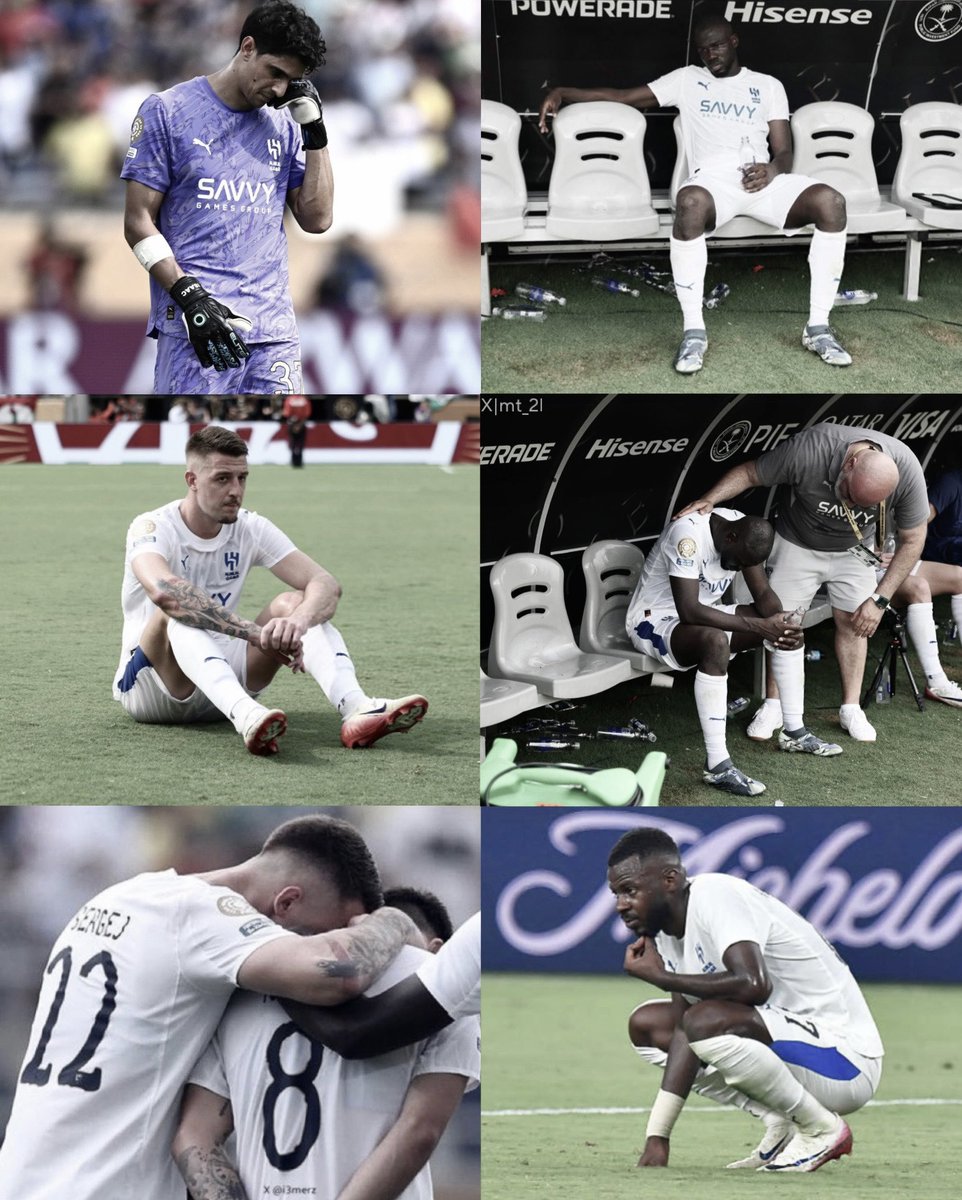"ارفعوا روؤسكم.. فعلتوا المُستحيل .. لكن المستحيل لم يكُن كافيًا .. شكرًا لكم😢💙"
