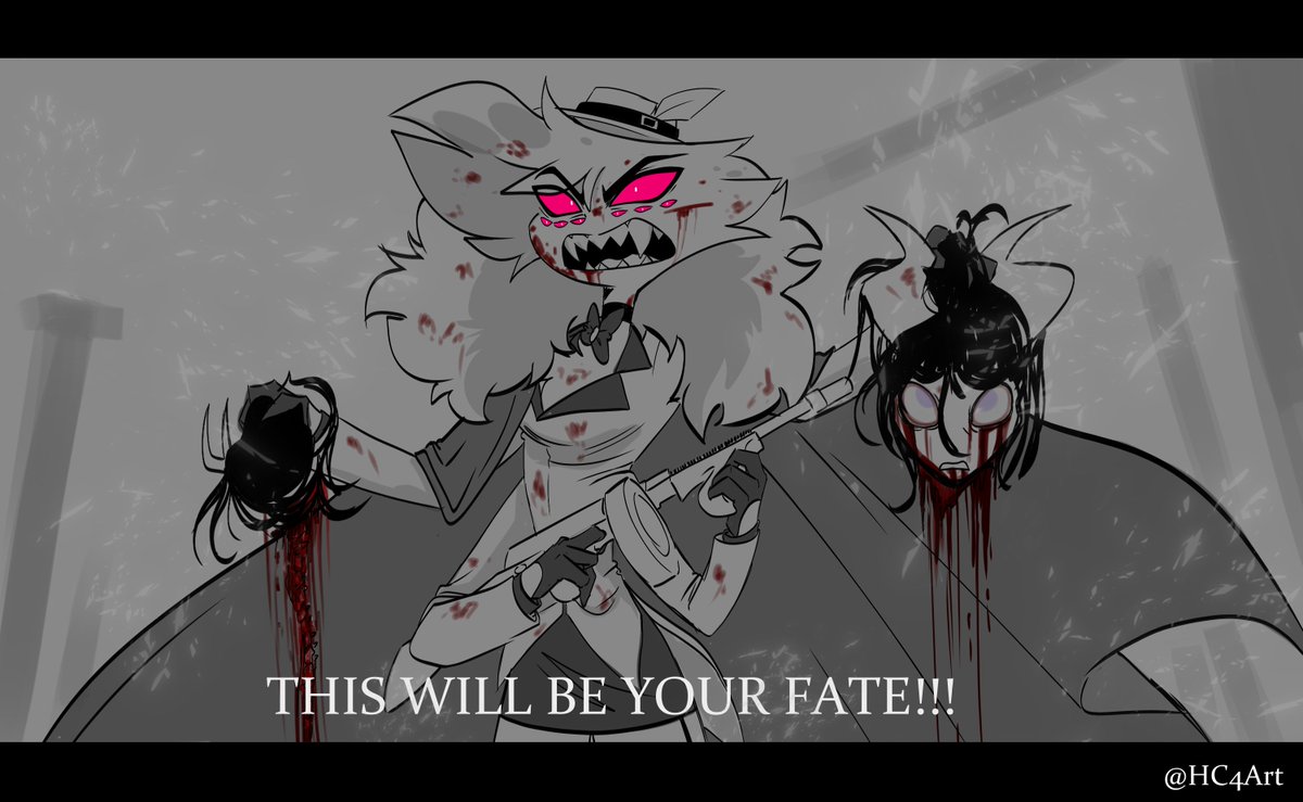 Reference?? Epic Reference???
YES, I love revenge 

#OverlordAngelDust #HazbinHotel