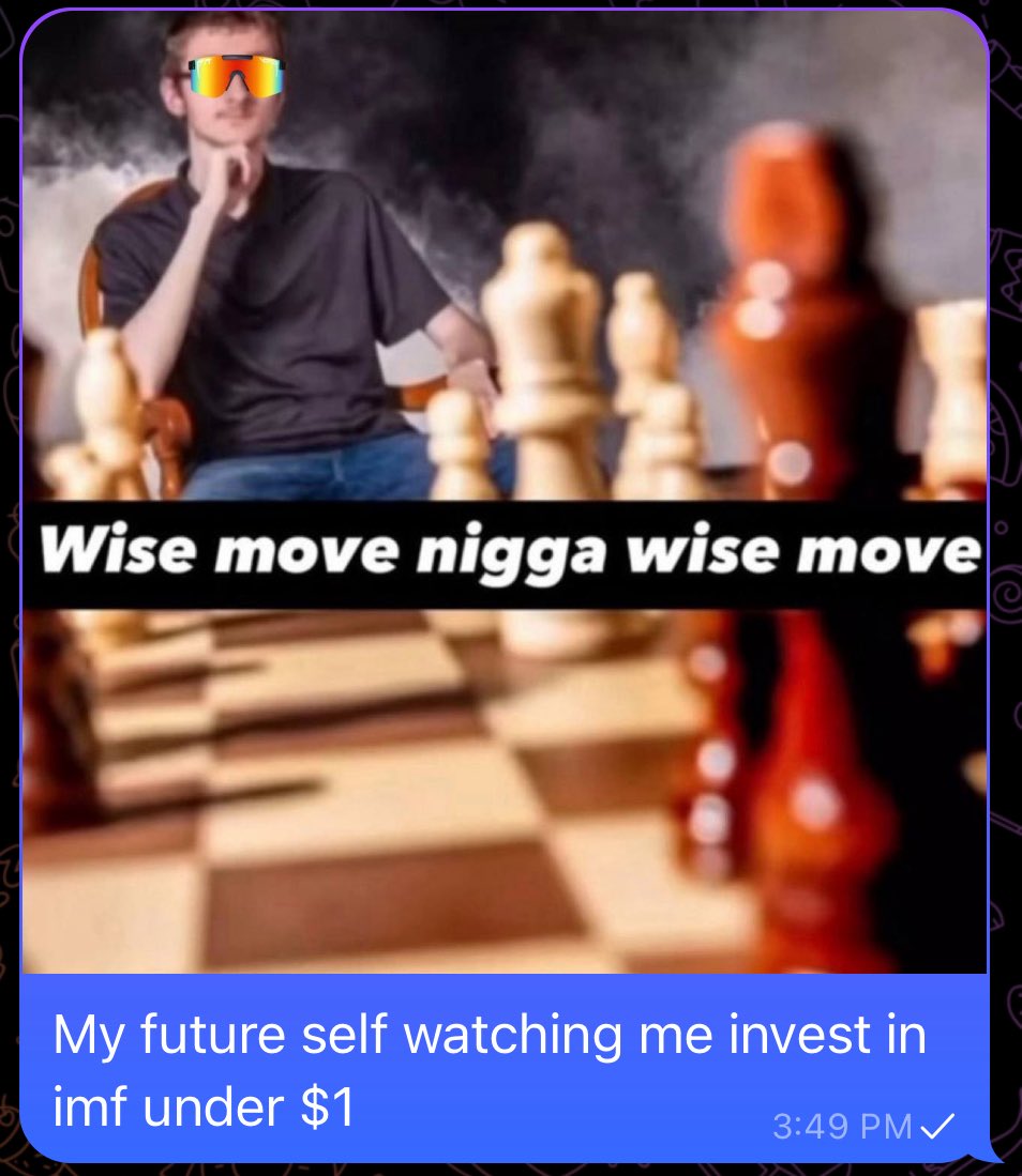 Good-morning from the future $MOG $IMF