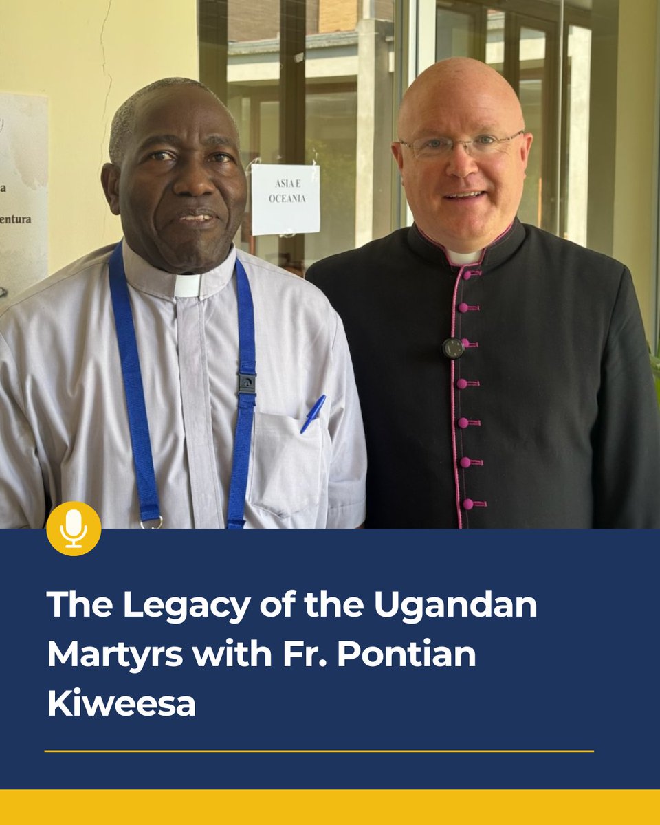 This week on Frontiers of Faith, Msgr. Roger Landry speaks with Fr. Pontian Kiweesa about Uganda’s Catholic legacy, the Ugandan martyrs, and vibrant missionary work today.

🎙️Listen now: pontificalmissions.org/podcast-fronti… 

#FrontiersOfFaith #UgandaMissions #CatholicFaith #TPMS