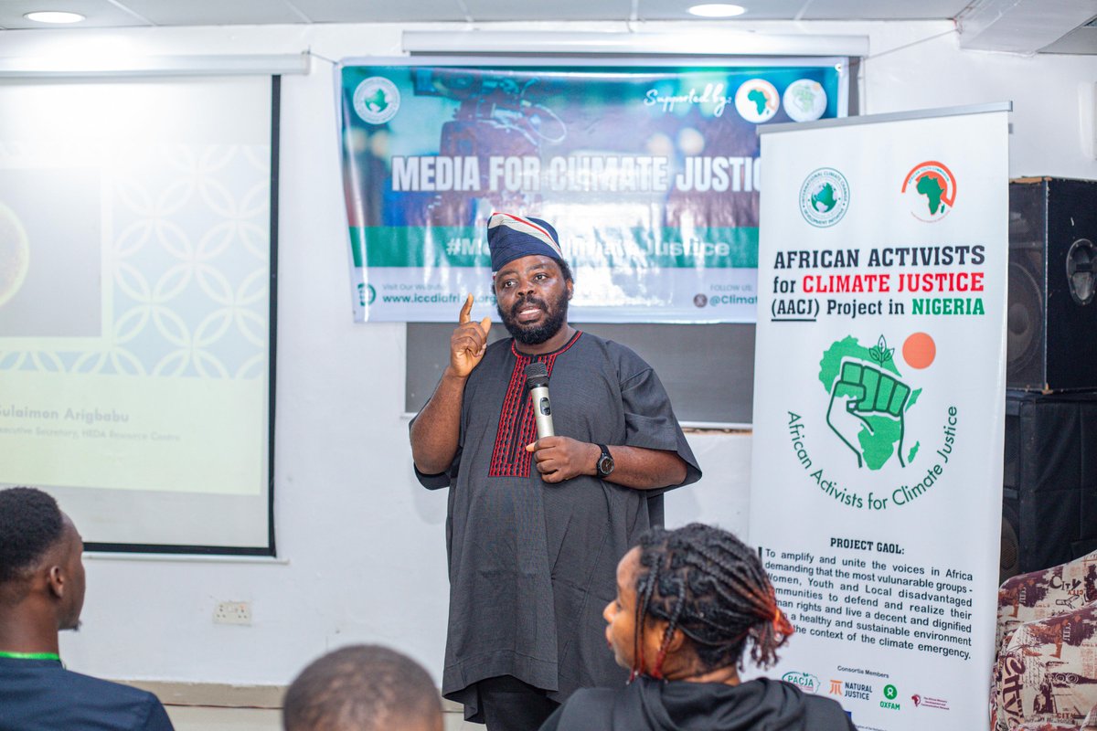 ClimateWed's tweet photo. 📢We just wrapped up an incredible two-day training on Media for Climate Justice. We can't express enough how enriching this experience has been for our media professionals involved.
#MediaForClimateJustice #ClimateAction #SustainableFuture #AACJInAction https://t.co/fVpMR6qZ5T