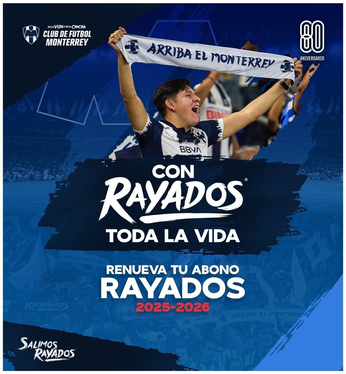 ¡ÚLTIMOS DÍAS!🗣️ ¡Renueva ya tus Abonos Rayados para la Temporada 2025/2026!💪🏼🔥

Aprovecha la promoción de 6 y 12 meses sin intereses con tu Tarjeta de Crédito BBVA.💳

Aquí te dejamos el paso a paso para la compra electrónica. 📲👇🏼
rayados.com/es/monterrey/G…