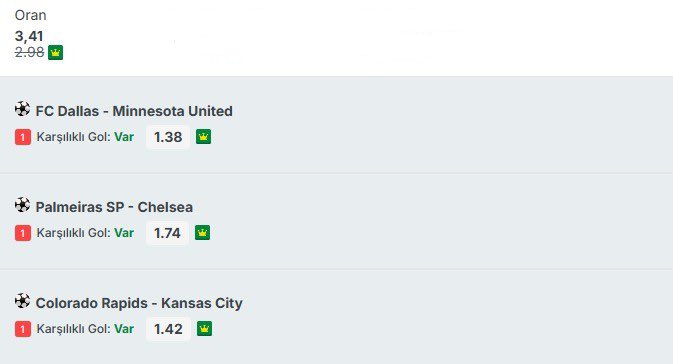 ⚽️Gecenin Analiz Kombinasyonu

<a href="/orananaliziyap/">OranAnaliziYap📊</a> 

#iddaa #LiveBet #inplay #iddaatahmin #tahmin #bahis #kupon #canlıbahis #live #nesine #orananaliziyap #SONDAKİKA