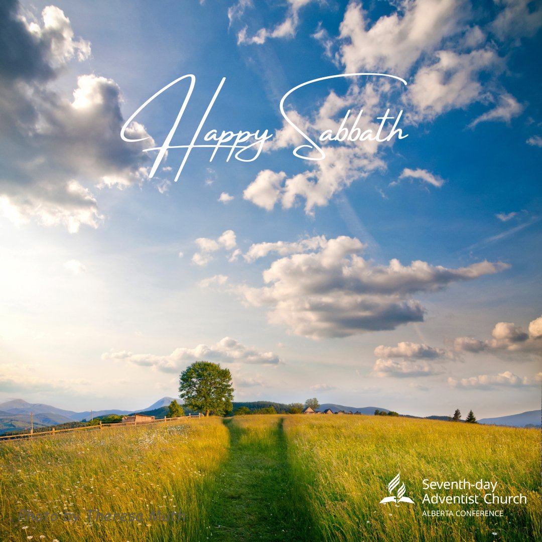 ABAdventist's tweet image. Happy Sabbath, friends!
You will keep in perfect peace those whose minds are steadfast, because they trust in You. — Isaiah 26:3 NIV 
 #HappySabbath #SabbathBlessings #FaithCommunity #SabbathRest #AdventistLife #WorshipTogether #AlbertaAdventist #odayofrestandgladness