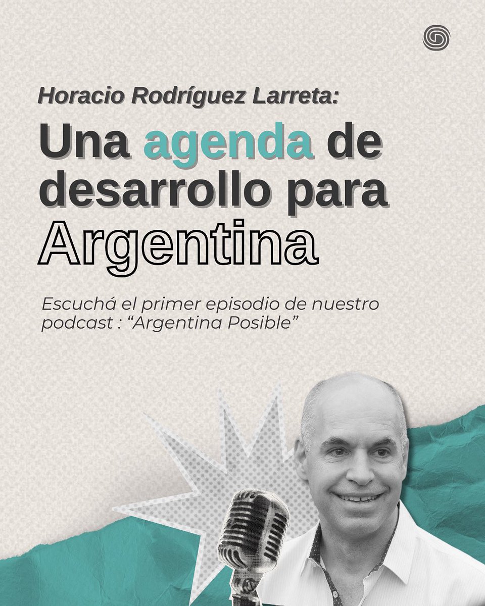 Hoy conversamos con <a href="/horaciorlarreta/">Larreta</a>  sobre las decisiones de política necesarias para avanzar hacia una Argentina más próspera, justa y productiva.

Escuchalo acá: movimientoaldesarrollo.substack.com/p/horacio-rodr… 

Disponible también en Spotify : open.spotify.com/episode/4Xy3zQ…