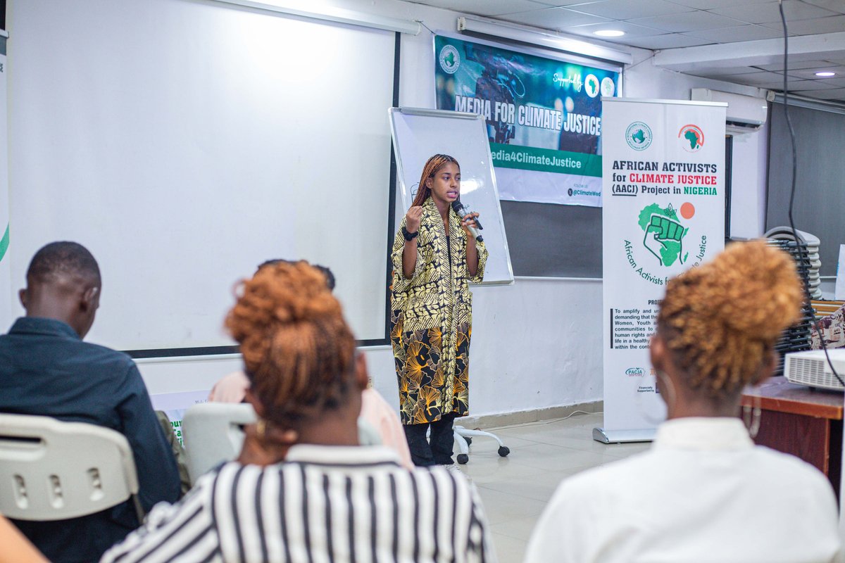 ClimateWed's tweet photo. As we reflect on these past two days, we are left with a question: How can we, as media professionals, leverage our platforms to create a more equitable dialogue around climate justice? 🤔
#MediaForClimateJustice #ClimateAction #SustainableFuture #AACJInAction https://t.co/2vpd388ttI