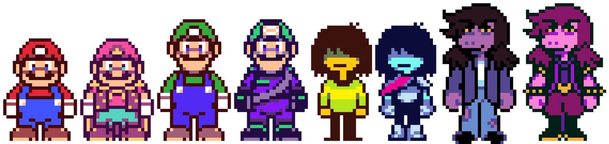 MagikMan_Art's tweet image. Super mahrio in delta rune
#UTDR #DELTARUNE #SuperMarioBros #Mario