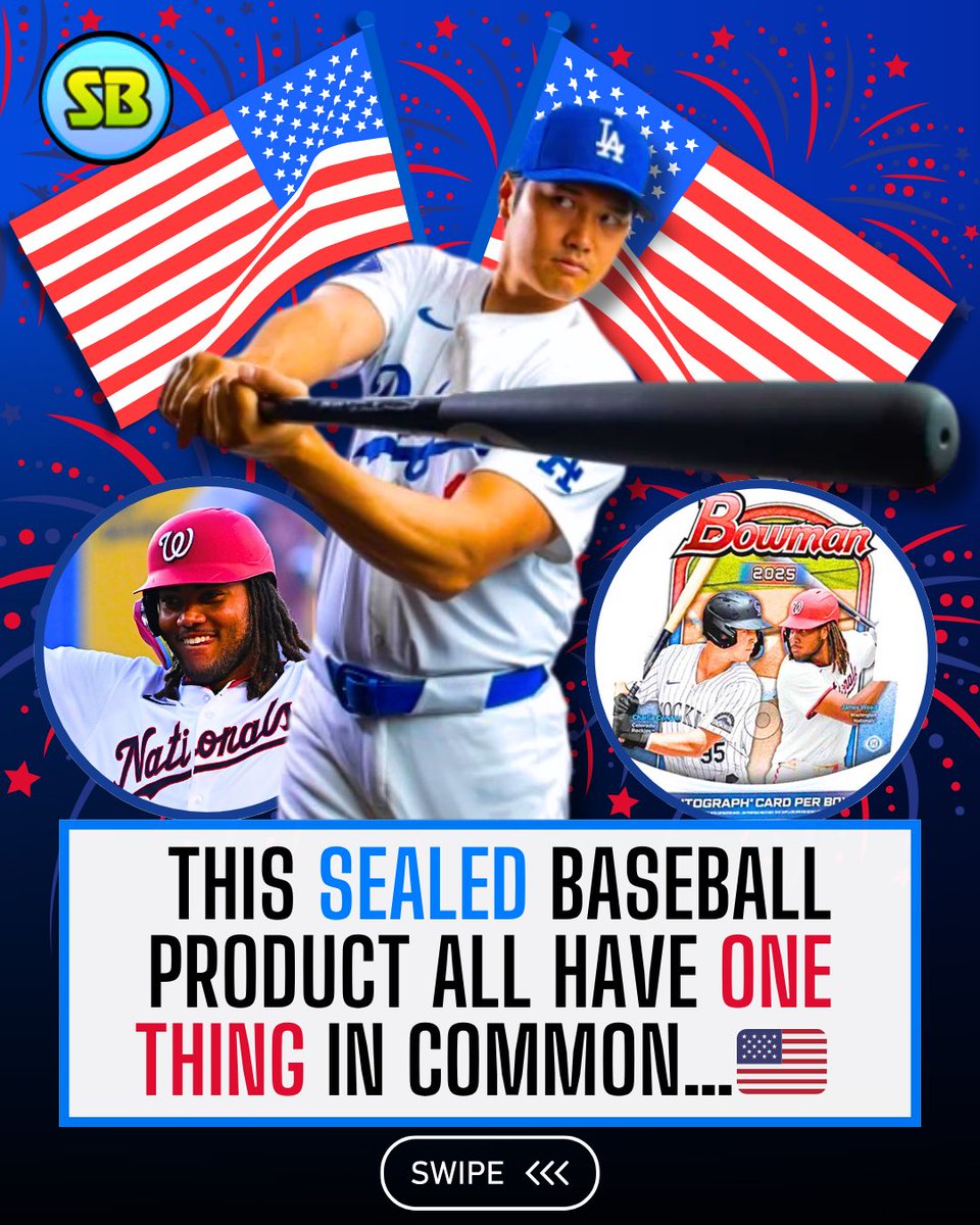 SkyboxCollect's tweet image. SkyboxCT.com To find Out the Prices of all of these boxes! HINT: They’re CHEAP! *4th of July Sale Activated*
#skyboxct #blasterbox #hobbybox #sealedproduct #4thofjulysale
